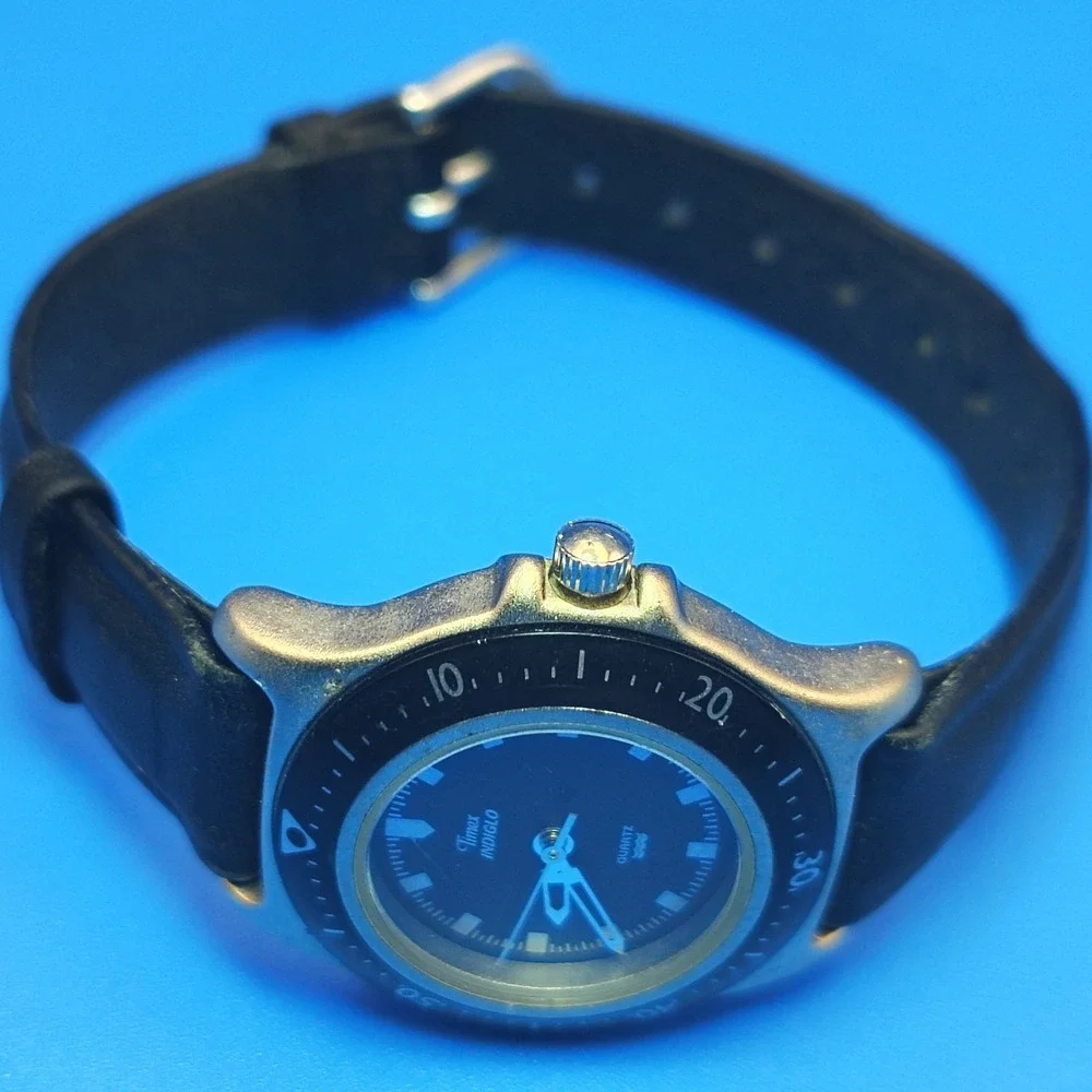 Timex strap other leather